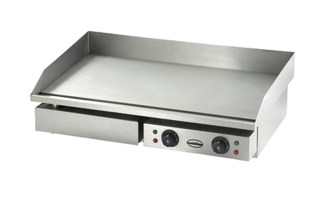 Elektrische Grillplatte / Glatt / 730 mm / 3.5 kW / 230 V / Combisteel – elektrische Grillplatte für Gastronomie