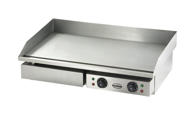 Elektrische Grillplatte / Glatt / 730 mm / 3.5 kW / 230 V / Combisteel – elektrische Grillplatte für Gastronomie