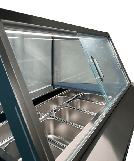 Speiseeisvitrine Borneo 12 x 5 L / Combisteel