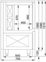 ШОКОВ ОХЛАДИТЕЛ 7x 1/1GN