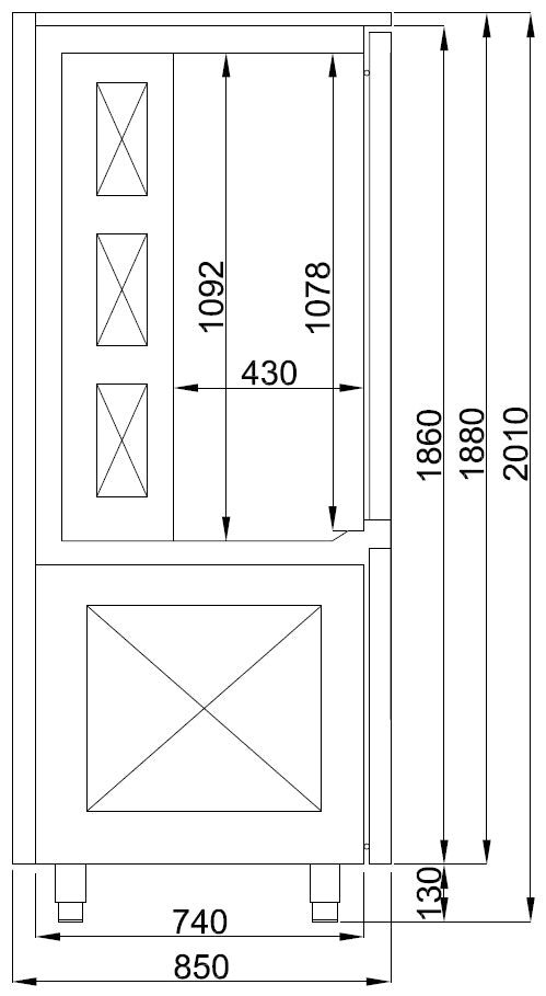 ШОКОВ ОХЛАДИТЕЛ 15x 1/1GN