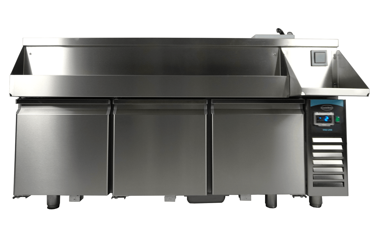 Kühltisch mit Cocktail-Barstation / 3 Türen / 280 L / Combisteel