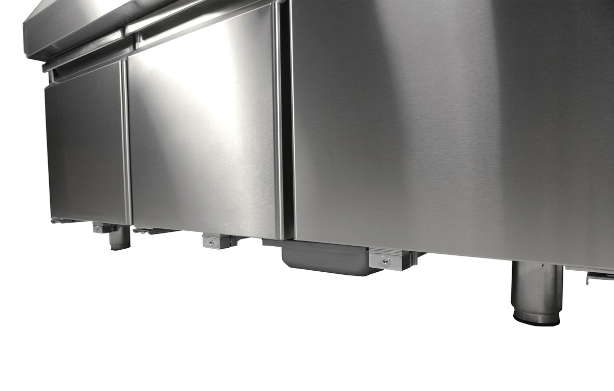 Kühltisch mit Cocktail-Barstation / 3 Türen / 280 L / Combisteel