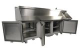 Kühltisch mit Cocktail-Barstation / 3 Türen / 280 L / Combisteel
