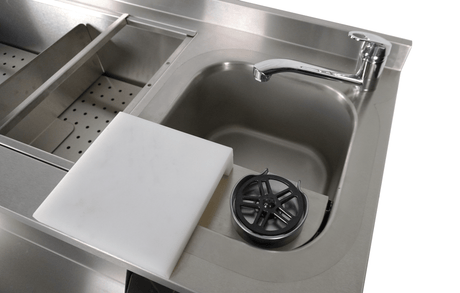 Kühltisch mit Cocktail-Barstation / 2 Türen / 180 L / Combisteel