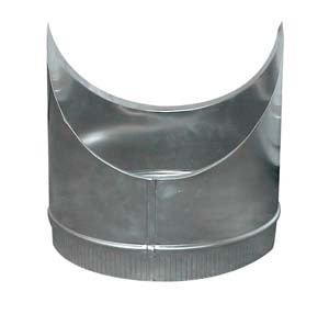 T-Stück / gerade / Ø 150 mm / Combisteel