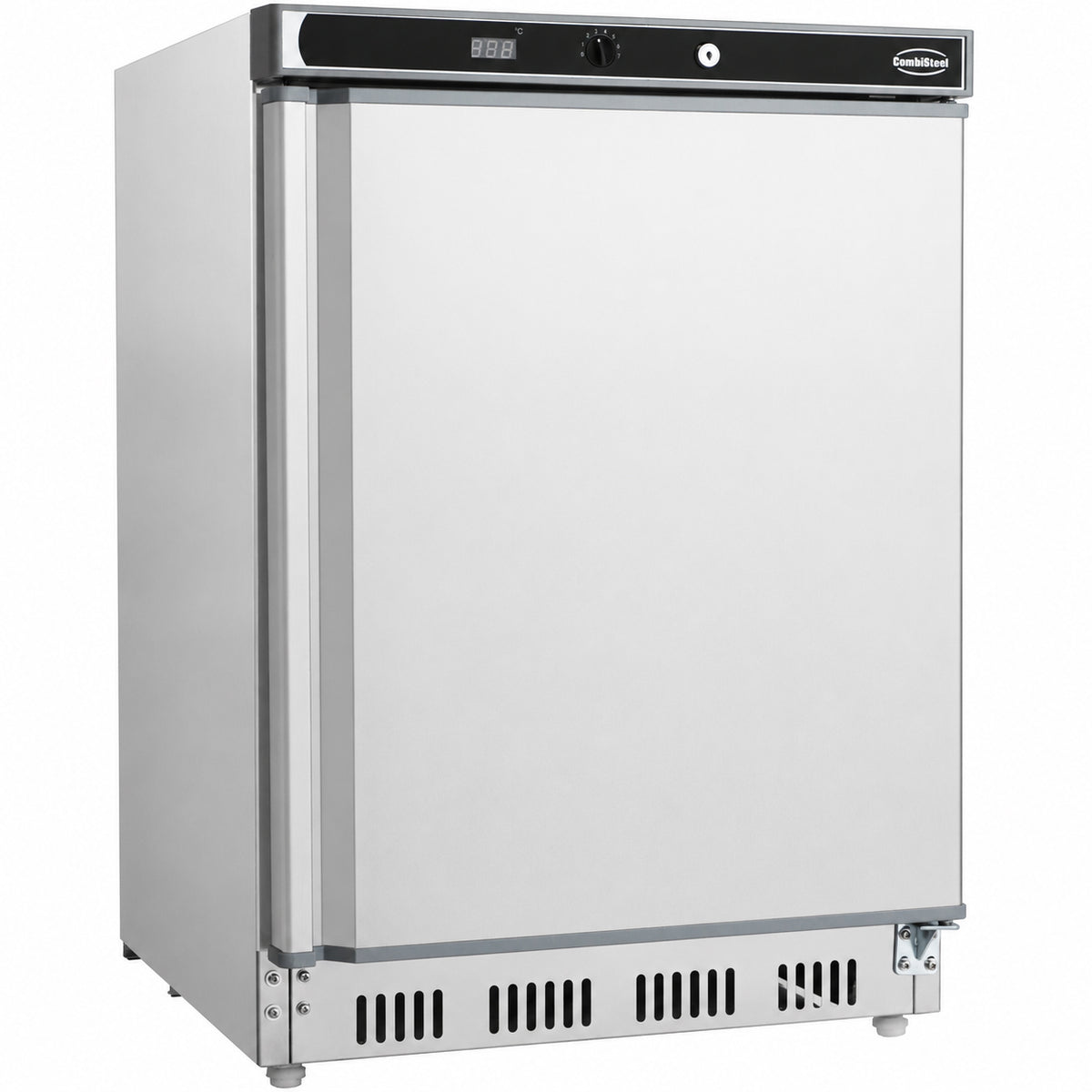 Edelstahl Kühlschrank / Tischmodell / 1 Tür / 130 L / Combisteel