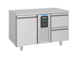 Kühltisch Monoblock Energy Line / 1 Tür + 2 Schubladen / 281 L / Combisteel