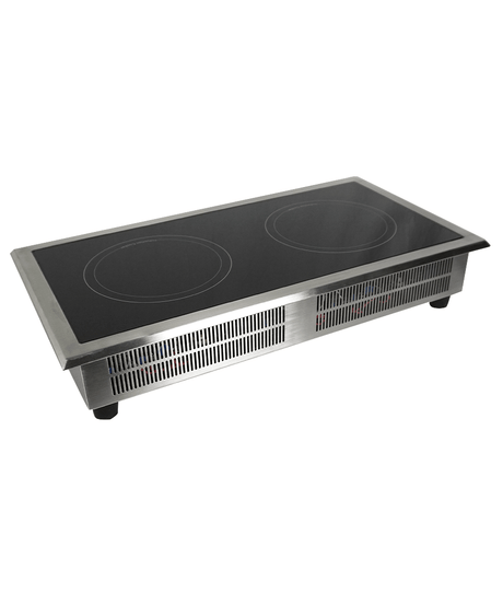 Einbau-Induktionsherd mit 2 Zonen und 7 kW von Combisteel – Produktansicht 8