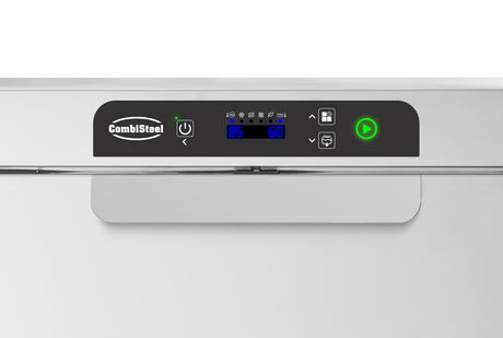 Gläserspülmaschine / Korb 350 × 350 mm / mit Abwasserpumpe / 230 V / Combisteel