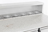 Pizzatisch / 3 Türen / 402 L / Combisteel