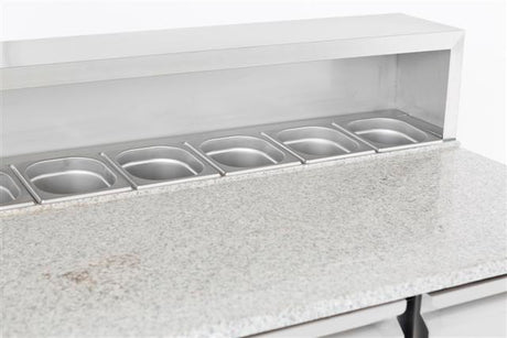 Pizzatisch / 3 Türen / 402 L / Combisteel