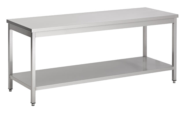 Arbeitstisch mit Grundboden 2000 × 700 mm von Combisteel