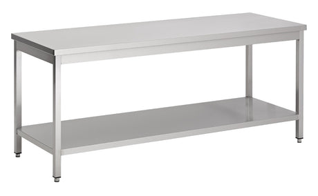 Arbeitstisch mit Grundboden 1100 × 800 mm von Combisteel