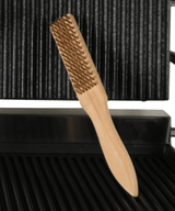 Elektrischer Doppel-Kontaktgrill gerillt 3,6 kW / Combisteel – professioneller Kontaktgrill für Gastronomie