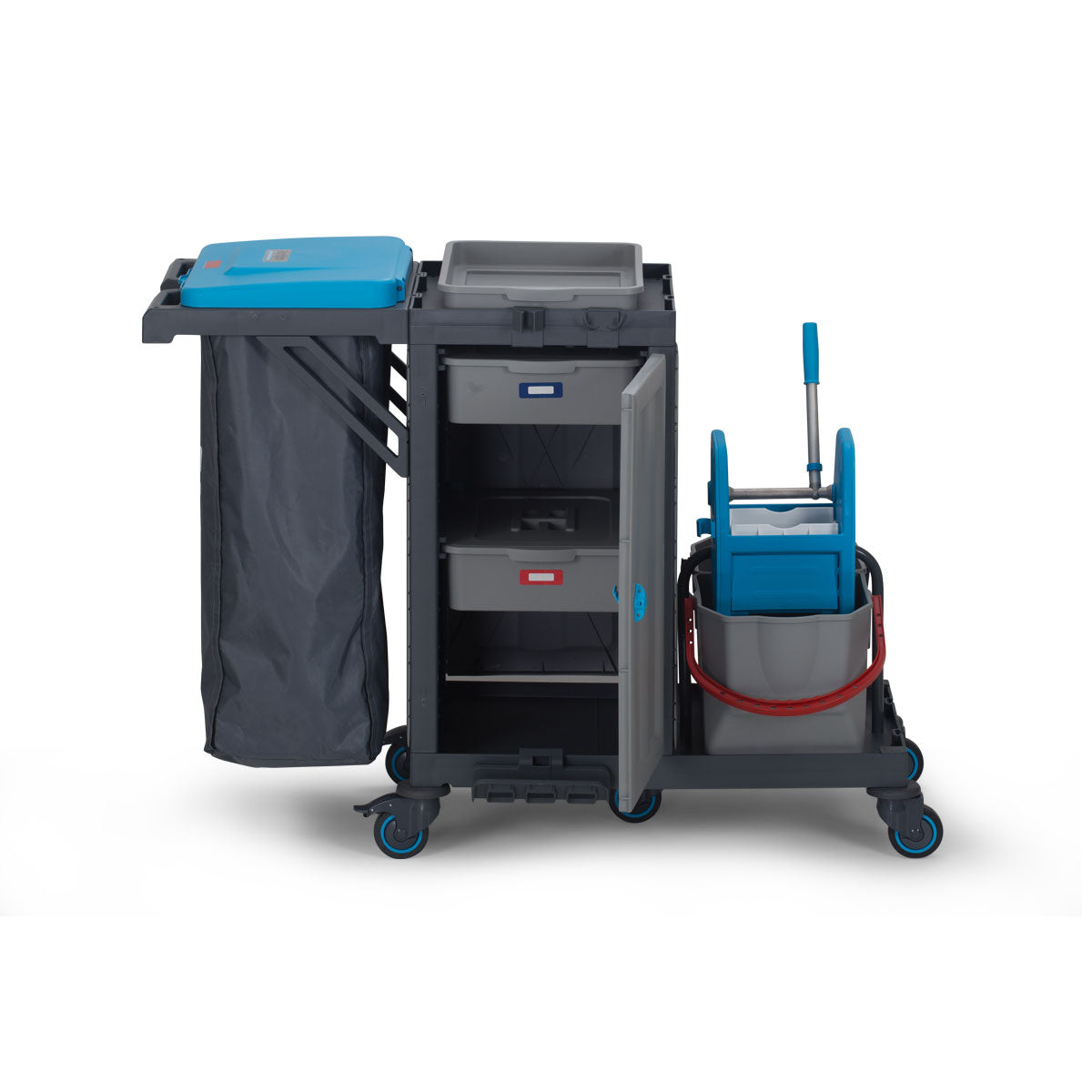 Reinigungswagen / Procart 317 / 1380 × 620 × 1080 mm / Combisteel