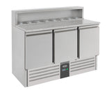 Pizzatisch / 3 Türen / 402 L / Combisteel