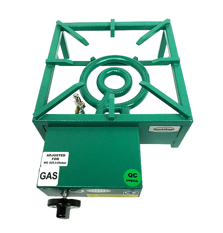 Gas-Wokbrenner / 8 kW / Tischgerät / Combisteel