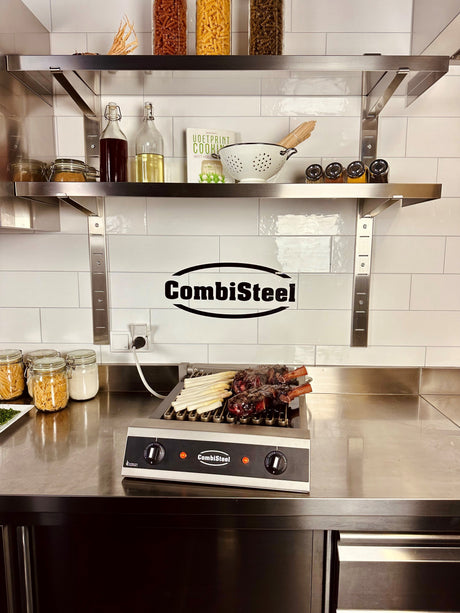 Elektrischer-Wassergrill / 435 mm / 3,2 kW / 230 V / Combisteel – Wassergrill für professionelle Gastronomie