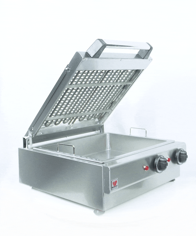Elektrischer-Wassergrill / 490 mm / 5 kW / 400 V / Combisteel – Wassergrill für professionelle Gastronomie