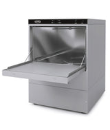 Gläserspülmaschine / Korb 400 × 400 mm / mit Abwasserpumpe / mit Spülmitteldosierer / 230 V / Combisteel