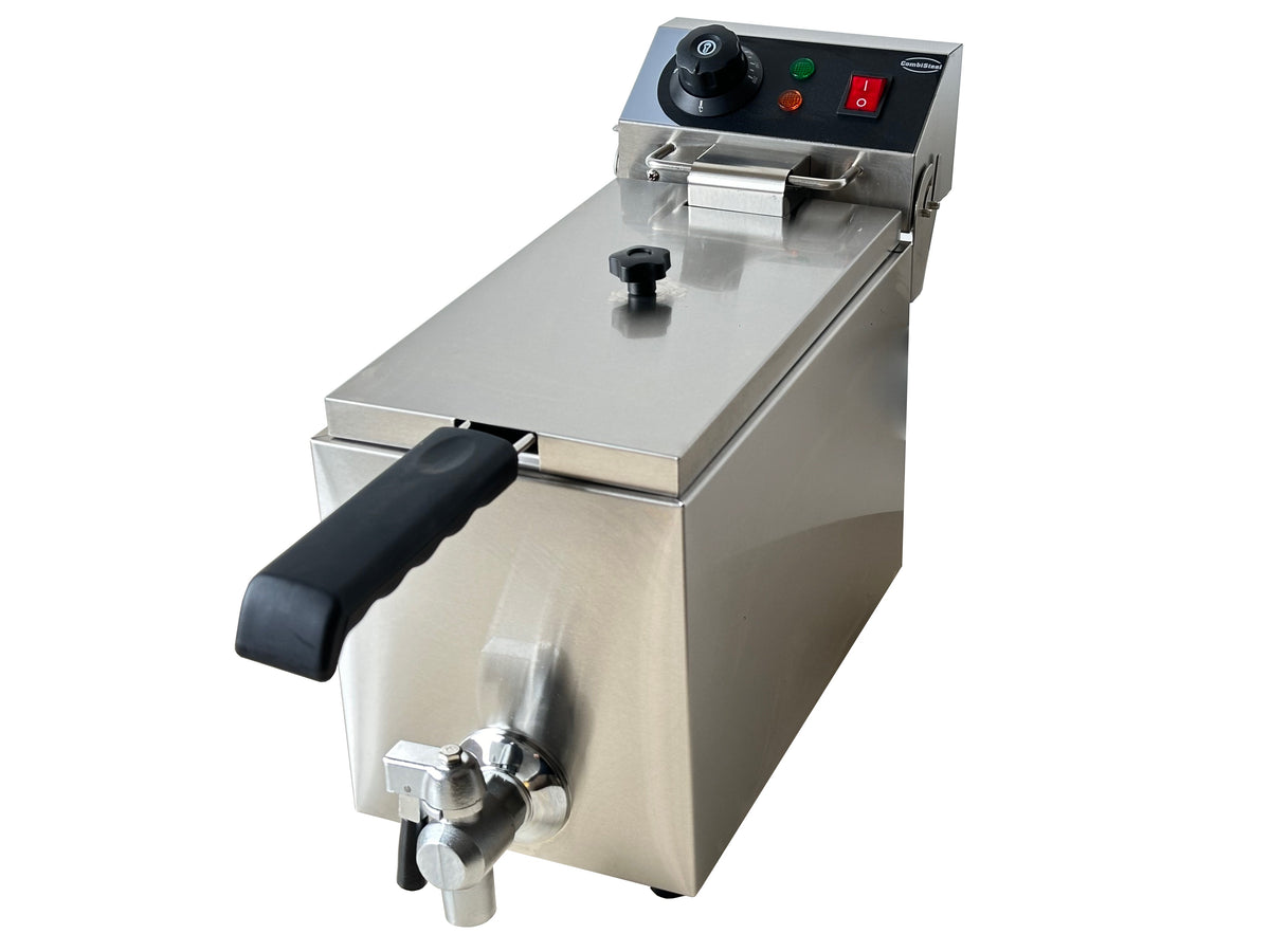 Elektrische Tischfritteuse 1 × 4 L / 2 kW / Combisteel