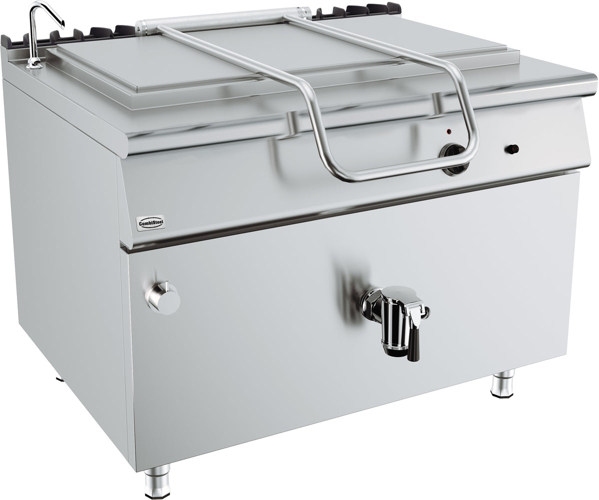 Gas- Kochkessel BASE 900 / 250 L / Indirekt beheizt / 30 kW / Combisteel – professioneller Kochkessel für Gastronomie