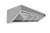 Wandhaube / mit Motor / 1600 × 900 × 450 mm / Combisteel