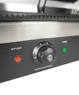 Elektrischer Doppel-Kontaktgrill gerillt 3,6 kW / Combisteel – professioneller Kontaktgrill für Gastronomie