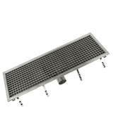 Bodenablauf / 927 × 300 × 140 mm / Combisteel