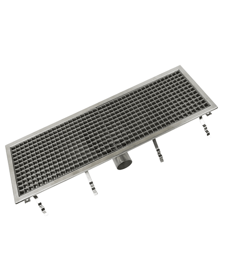 Bodenablauf / 927 × 300 × 140 mm / Combisteel