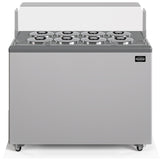 Speiseeisvitrine / Zanzibar / 8 × 7 L / Weiß / 1214 × 674 × 935 mm / Combisteel
