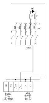 Drehzahlregler / 1 Phase / 9 A / 230 V / Combisteel