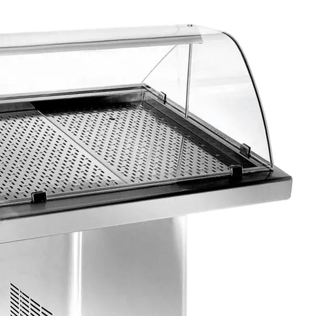 Gekühlte Fischvitrine 1,4 m – Detailansicht 2