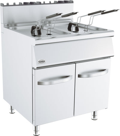 Gas-Standfritteuse BASE 700 / 2 × 15 L / 30 kW / Combisteel