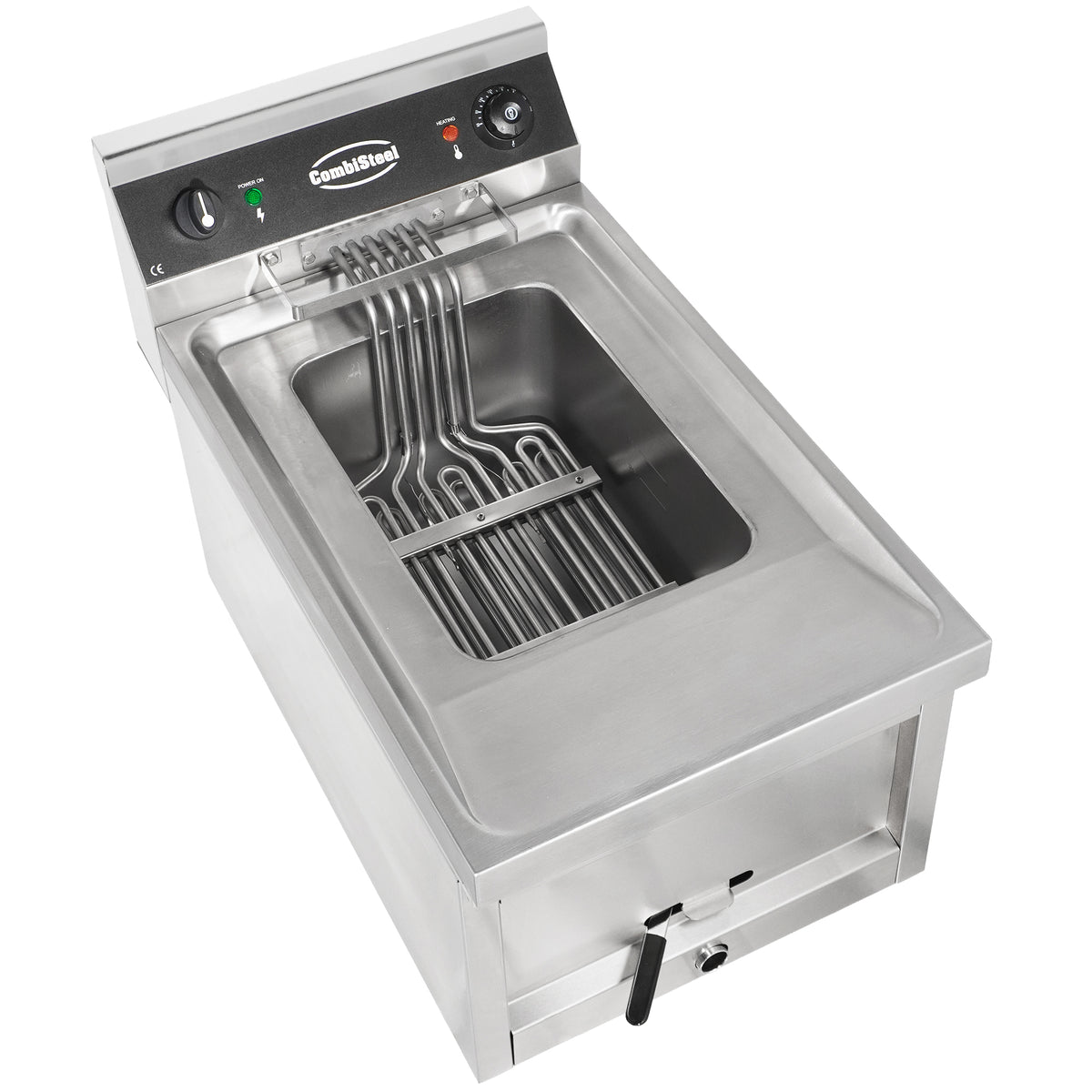 Elektrische Tischfritteuse 1 × 12 L / 9 kW / Combisteel