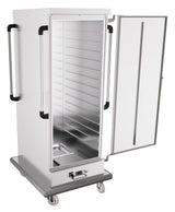 Bankettwagen / warm / 15× 2/1GN, 30× 1/1GN (65mm) / 811 × 928 × 1660 mm / Combisteel