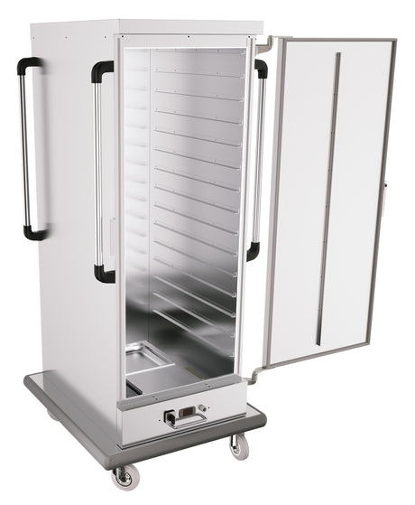 Bankettwagen / warm / 15× 2/1GN, 30× 1/1GN (65mm) / 811 × 928 × 1660 mm / Combisteel
