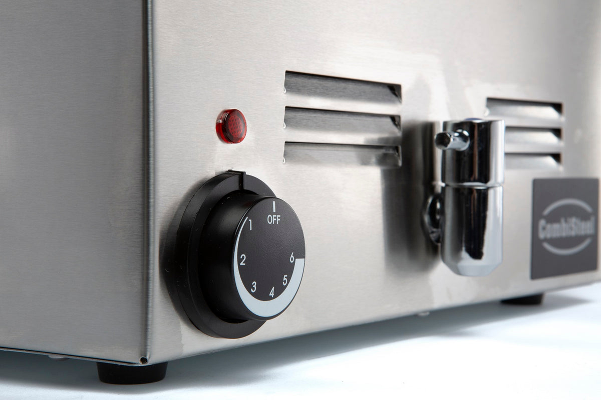Elektrische Bain-Marie GN 1/1 mit Ablasshahn 1,2 kW von Combisteel – Produktansicht 2