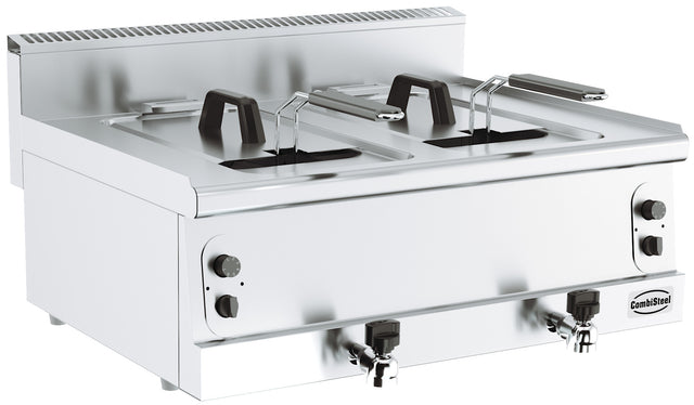 Gas-Tischfritteuse BASE 600 2 × 8 L 12 kW von Combisteel