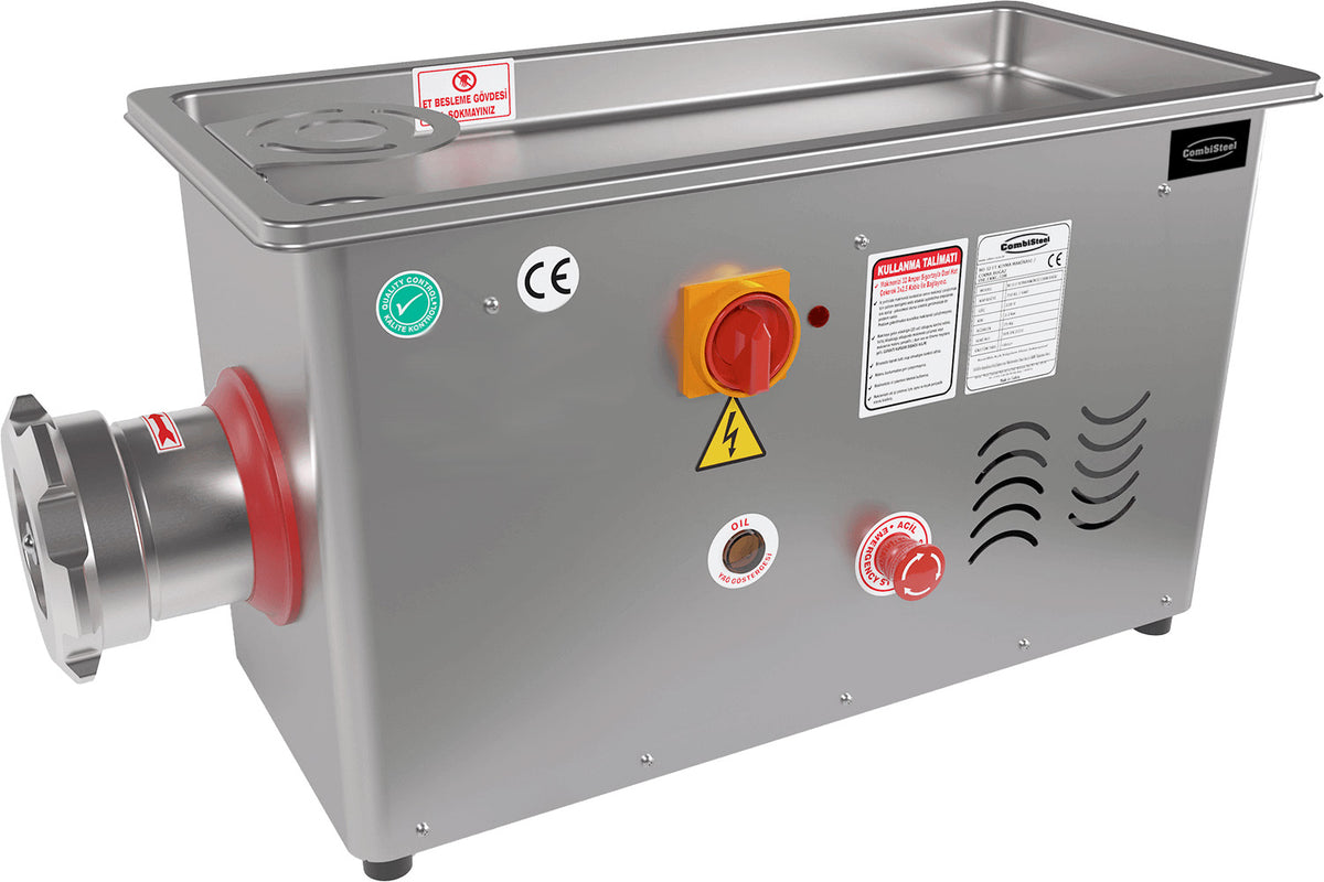 Fleischwolf / Größe 22 / 450 kg/h / 230 V / mit festem Kopf / Combisteel