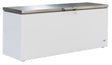 Combisteel Tiefkühltruhe 635 L mit Edelstahldeckel für Gastronomie
