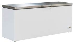Combisteel Tiefkühltruhe 635 L mit Edelstahldeckel für Gastronomie