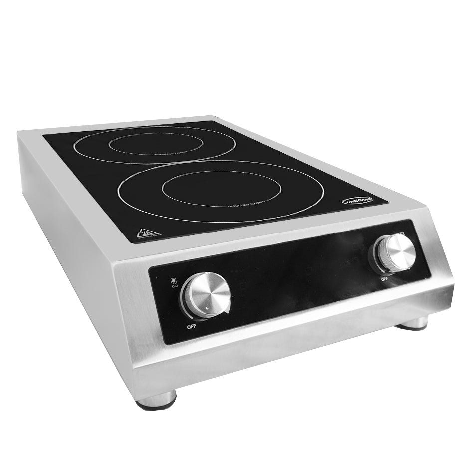 Tisch-Induktionsherd mit 2 Zonen und 7 kW von Combisteel – Produktansicht 3