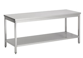 Arbeitstisch mit Grundboden 2000 × 700 mm von Combisteel