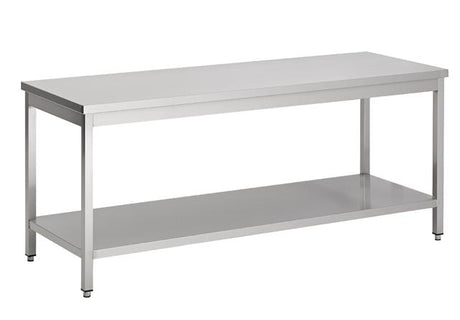 Arbeitstisch mit Grundboden 2000 × 700 mm von Combisteel