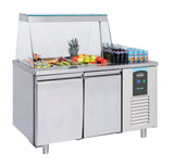 Saladette / 2 Türen / 3x 1/1 GN / Combisteel