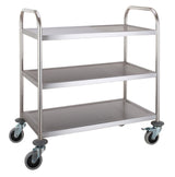 Servierwagen / 3 Ebenen / 860 × 540 × 940 mm / Combisteel