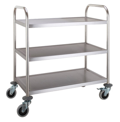 Servierwagen / 3 Ebenen / 860 × 540 × 940 mm / Combisteel