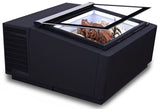 Speiseeisvitrine Tischmodell Selbstbedienung / Schwarz / Combisteel